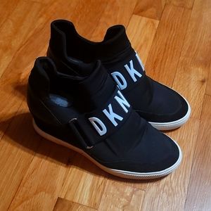 DKNY wedge sneakers
